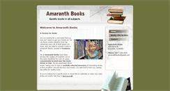 Desktop Screenshot of amaranthbooksil.com